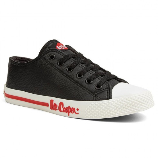 Lee Cooper LC-30012-Siyah/Beyaz Erkek Günlük Ayakkabı