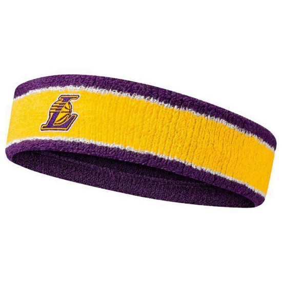 Nike N.100.0535.747.OS NBA Los Angeles Lakers Amarillo Saç Bandı