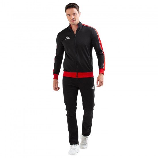 Umbro TA-0059-Black Baff Track Suit - Erkek Eşofman Takımı