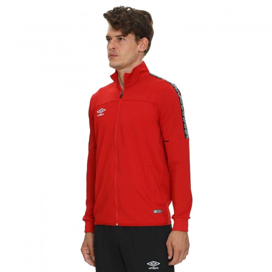 Umbro TC-0023-Red Drill Top Verona - Erkek Eşofman Üstü