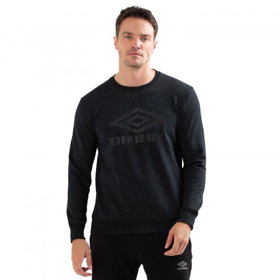 Umbro TC-0071-Black Reto Sweatshirt - Erkek Sweatshirt