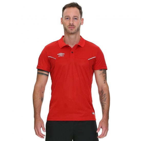 Umbro TF-0031-Red Polo Camp Esala - Erkek Tişört