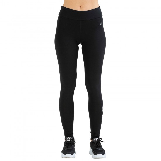 Umbro VD-0003-Black Nixi Sportswear Tights - Kadın Uzun Tayt