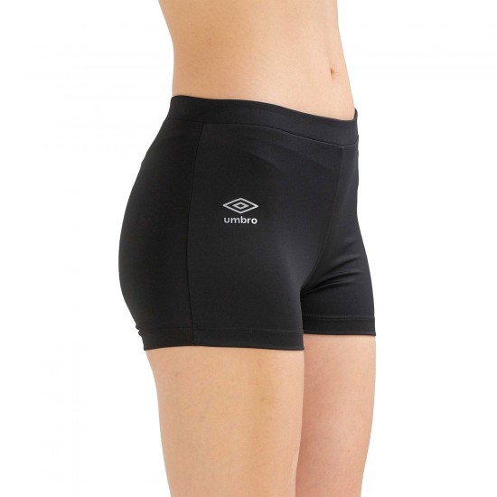 Umbro VE-0003-Black Exo Shorts Tights - Kadın Kısa Tayt