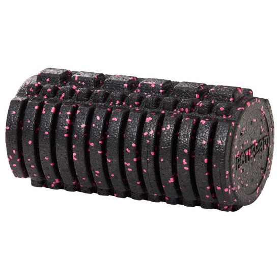 Actifoam Foam Roller Tırtıklı 30 cm Siyah-Pembe