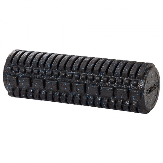 Actifoam Foam Roller Tırtıklı 45 cm Siyah-Mavi