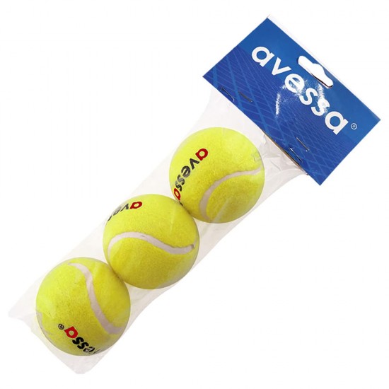 Avessa TT-100 3´lü Tenis Topu Sarı