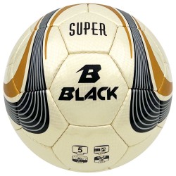 Black Super 5 No Futbol Topu