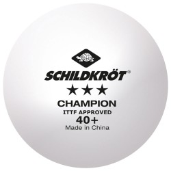 Donic Schildkröt 608542 ITTF Onaylı 3 Yıldız 40+ 120´li Maç Topu - Beyaz