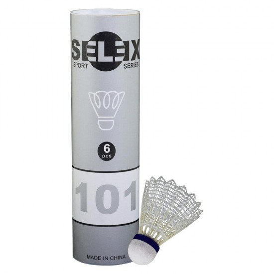 Selex 101 6´lı Plastik Badminton Topu