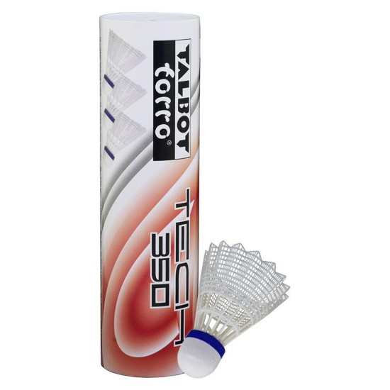 Talbot Torro 479102 Tech 350 6´lı Plastik Badminton Topu